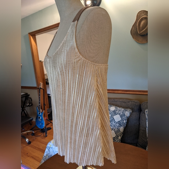 Weavers Tank top shimmer GOLD - Picture 3 of 7